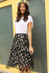 Remi Midi Skirt - Tunisia Daisy Print
